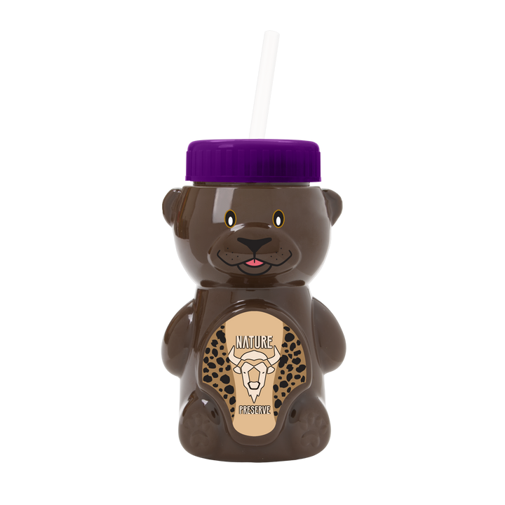 Cubbie RPET Bottle with Straw Lid - 20 oz.