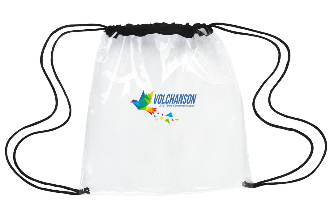 Good Value™ Clear Game Drawstring Backpack