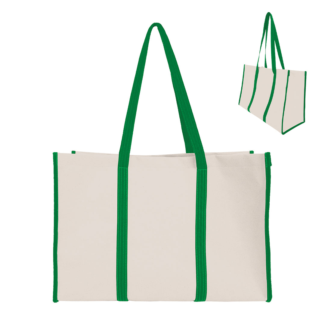 Recycled Canvas Wrap Around Tote Bag