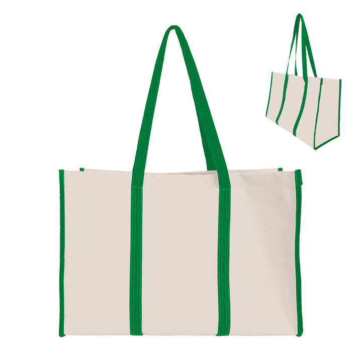 Recycled Canvas Wrap Around Tote Bag