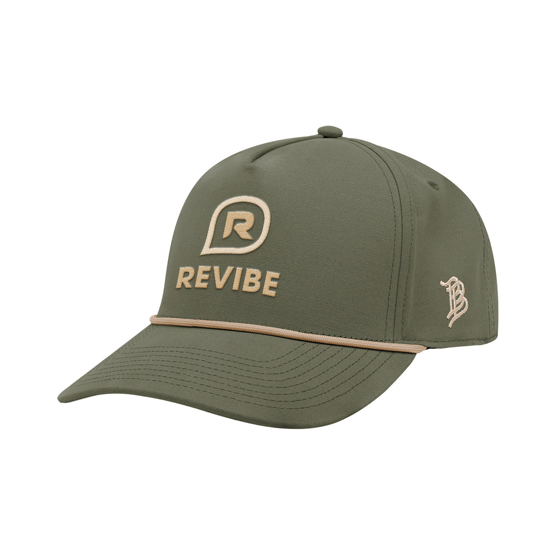 Branded Bills 33409 Bare Curved Canvas Rope Cap