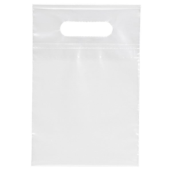 Die Cut Handle Bag - 7W x 10 1/2H - Flexo Ink Print