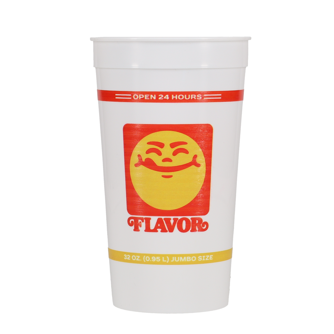 32 oz Stadium Cup Smooth White Digital Print