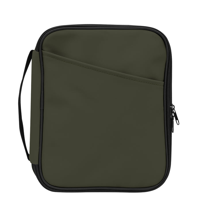 Hudson rPET Leatherette Tech Organizer