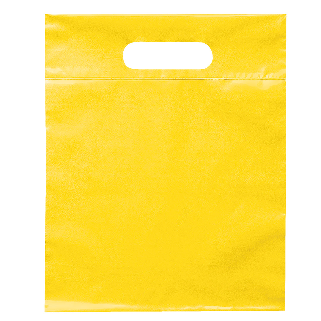 Die Cut Handle Bag - 9 1/2W x 12H - Flexo Ink Print