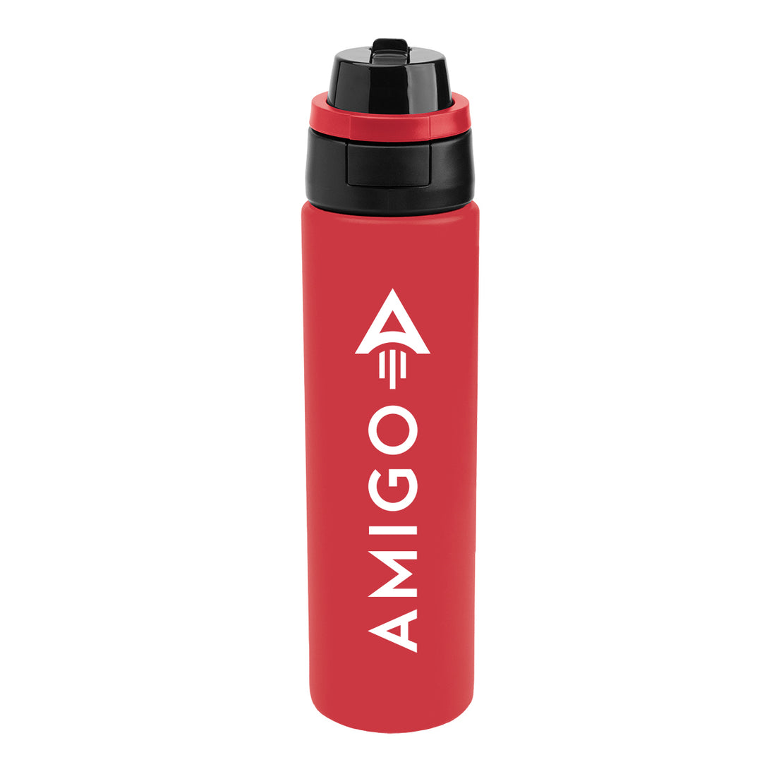 24 Oz. Pop Sip & Chug Recycled Stainless Steel Bottle