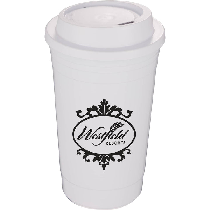 The Traveler Insulated Cup 16 oz. w/ Lid