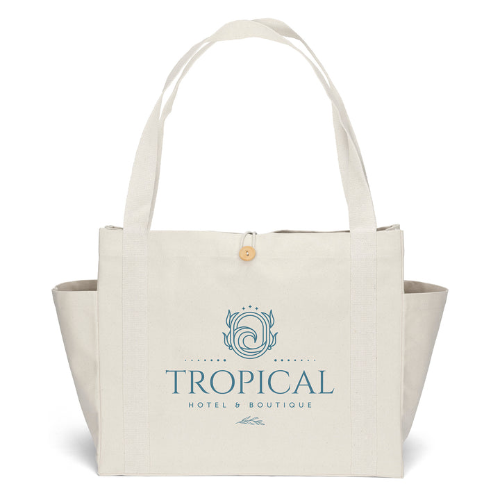 Sandford™- Deluxe Canvas Tote - Screen Print