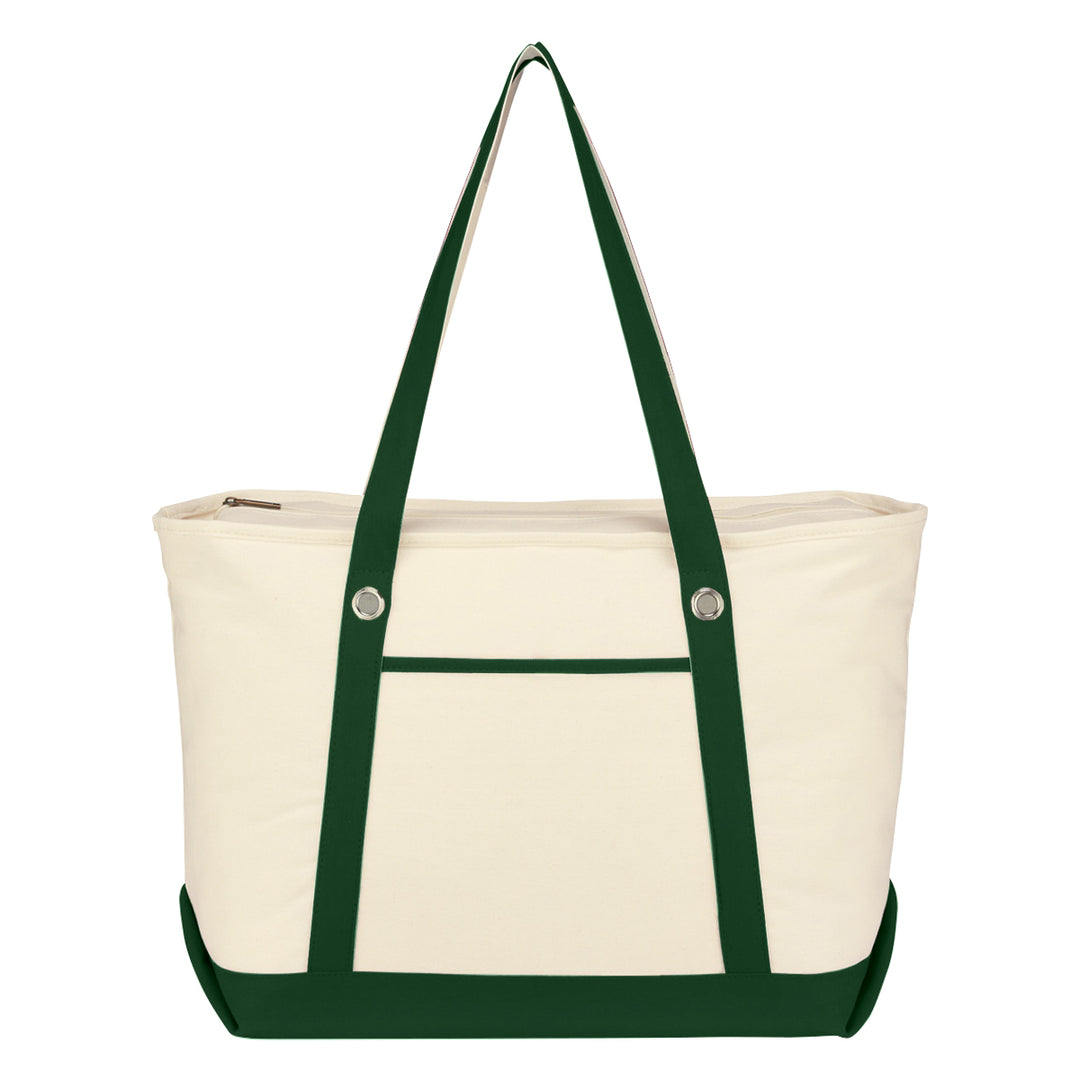 Large 12 Oz. Cotton Canvas Sailing Tote Bag