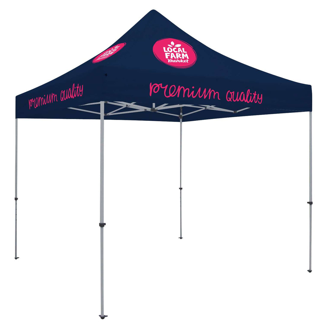 10' Deluxe Tent Kit (Full-Color Imprint, 4 Locations)