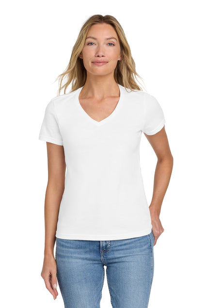 Gildan Softstyle Womens Fit V-Neck T Shirt