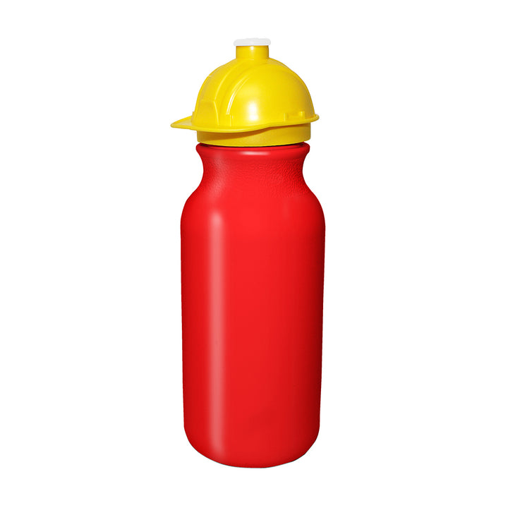 20 oz. Value Cycle Bottle w/ Safety Helmet Push 'n Pull Cap