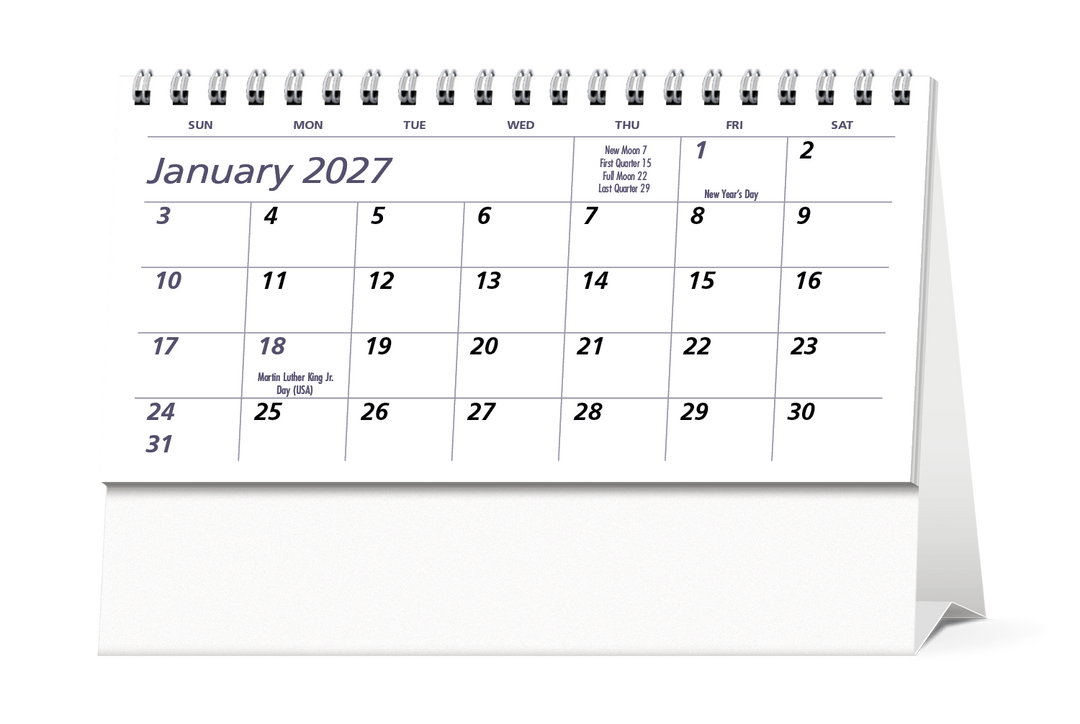 Triumph® Calendars Econo Desk Calendar