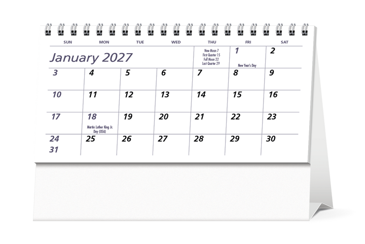 Triumph® Calendars Econo Desk Calendar