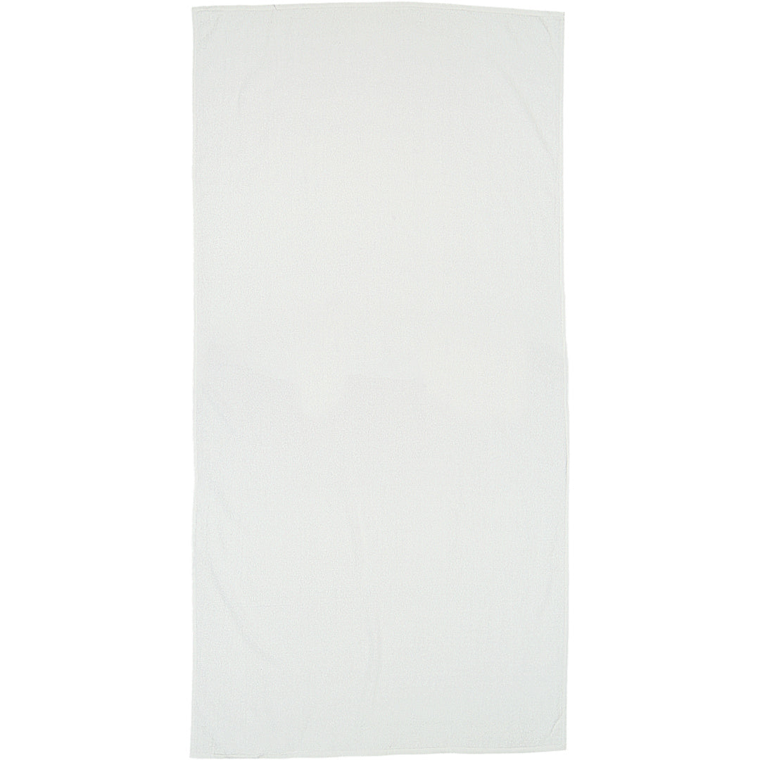 Basic Weight White Beach Towel