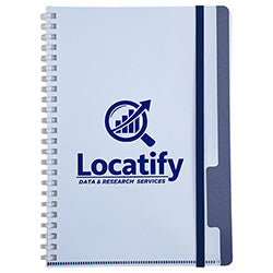 Arcadia Soft Spiral Notebook with Front Pocket