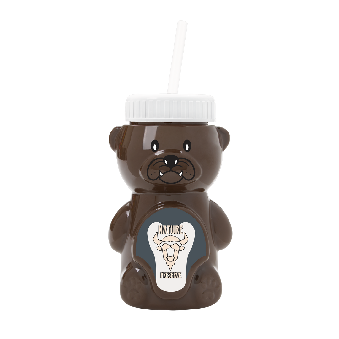 Cubbie RPET Bottle with Straw Lid - 20 oz.