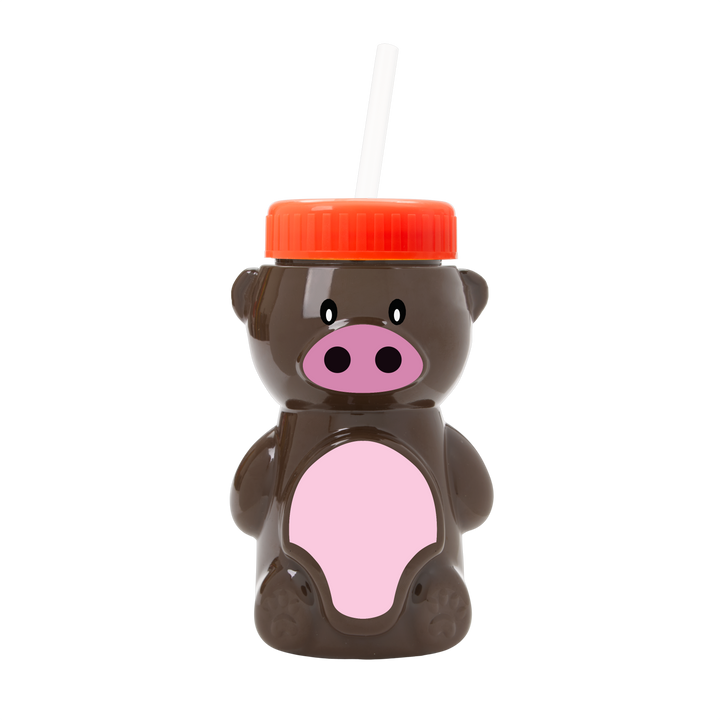 Cubbie RPET Bottle with Straw Lid - 20 oz.
