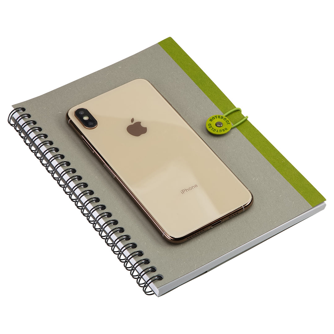 Centrum Spiral Notebook With Elastic Closure