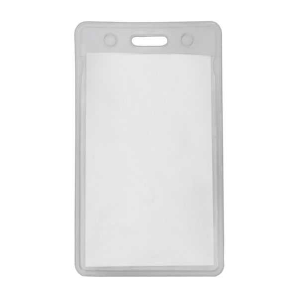 2" x 3 1/2" Blank Small Vertical Vinyl Pouch