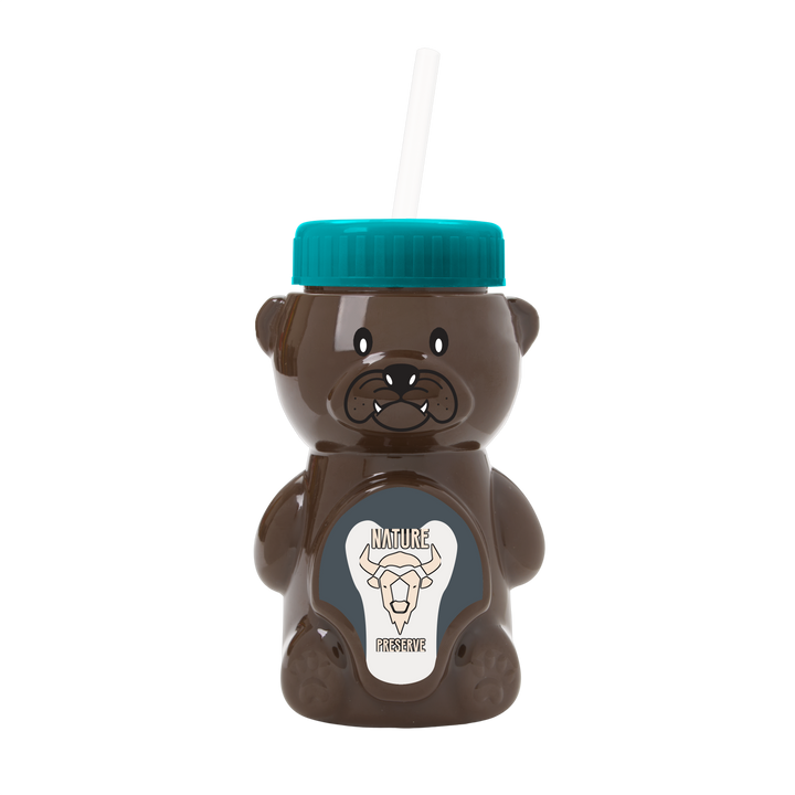 Cubbie RPET Bottle with Straw Lid - 20 oz.
