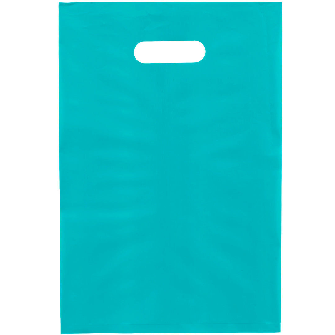 Aster™- Frosted Brite Die Cut Handle - Flexo Ink Print