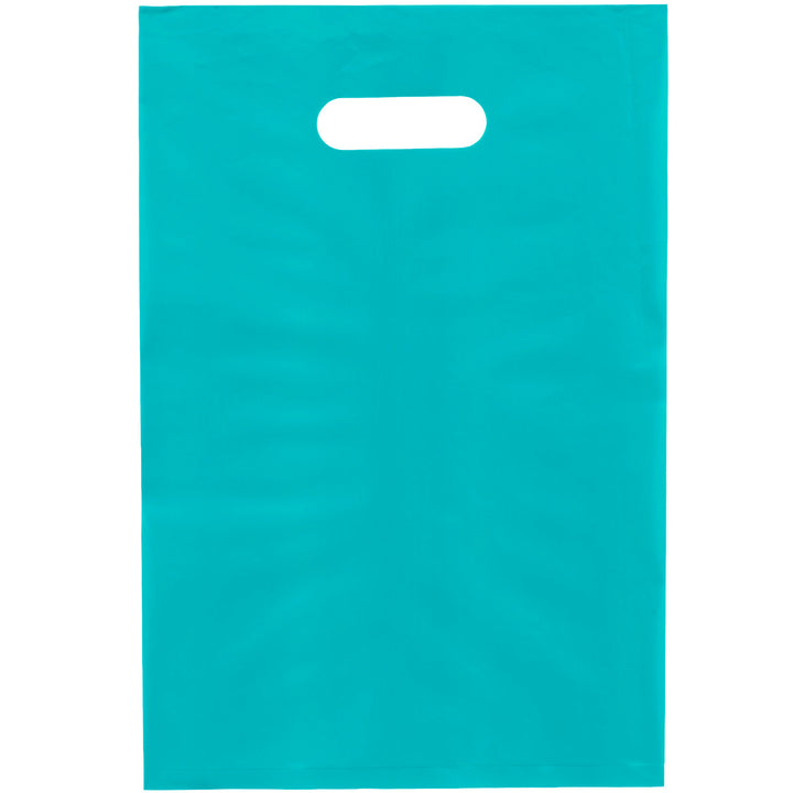 Aster™- Frosted Brite Die Cut Handle - Flexo Ink Print