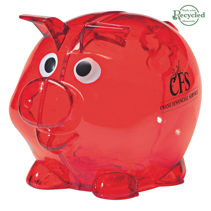 Mini Plastic Piggy Bank