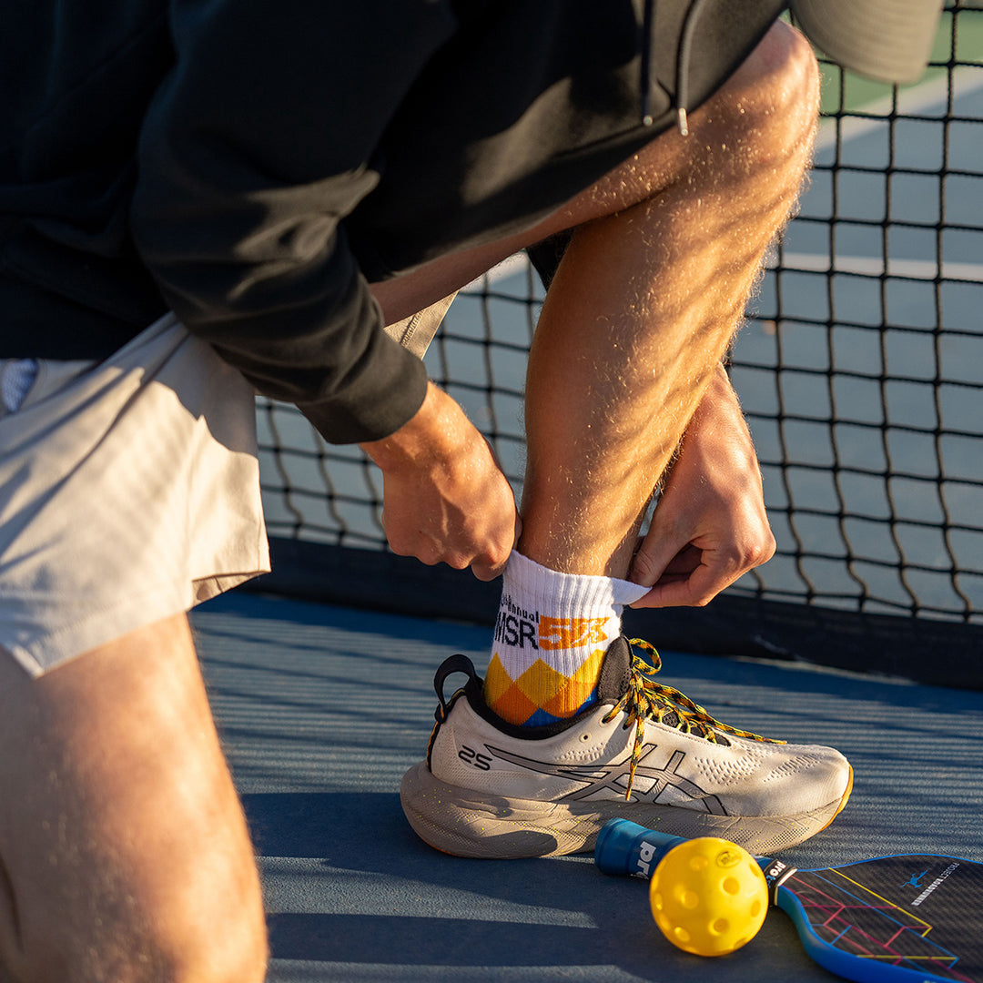 Custom Athletic Quarter Crew Socks