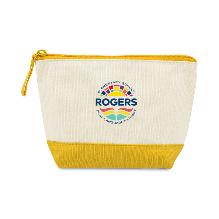 Canvas Zippered Pouch