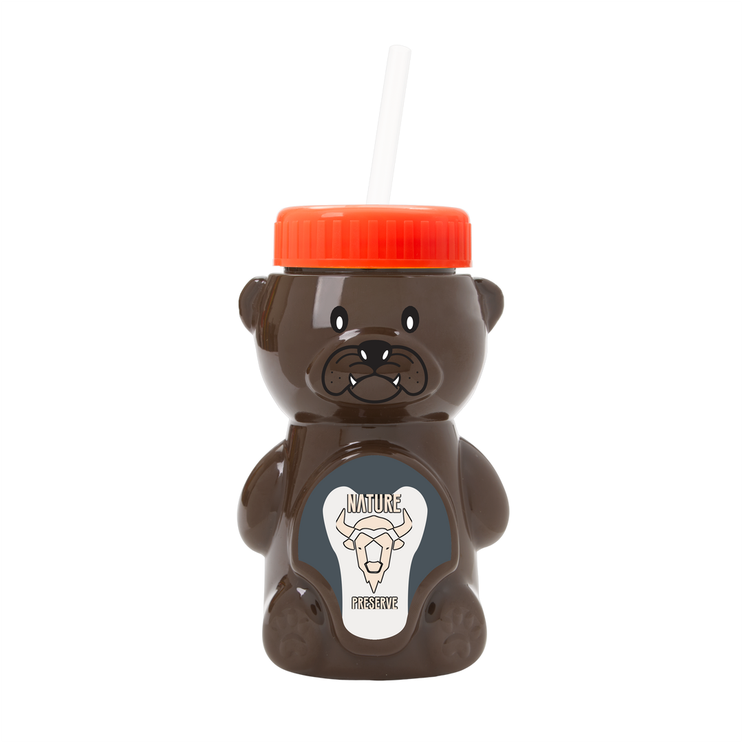Cubbie RPET Bottle with Straw Lid - 20 oz.