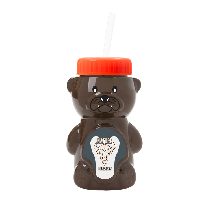 Cubbie RPET Bottle with Straw Lid - 20 oz.