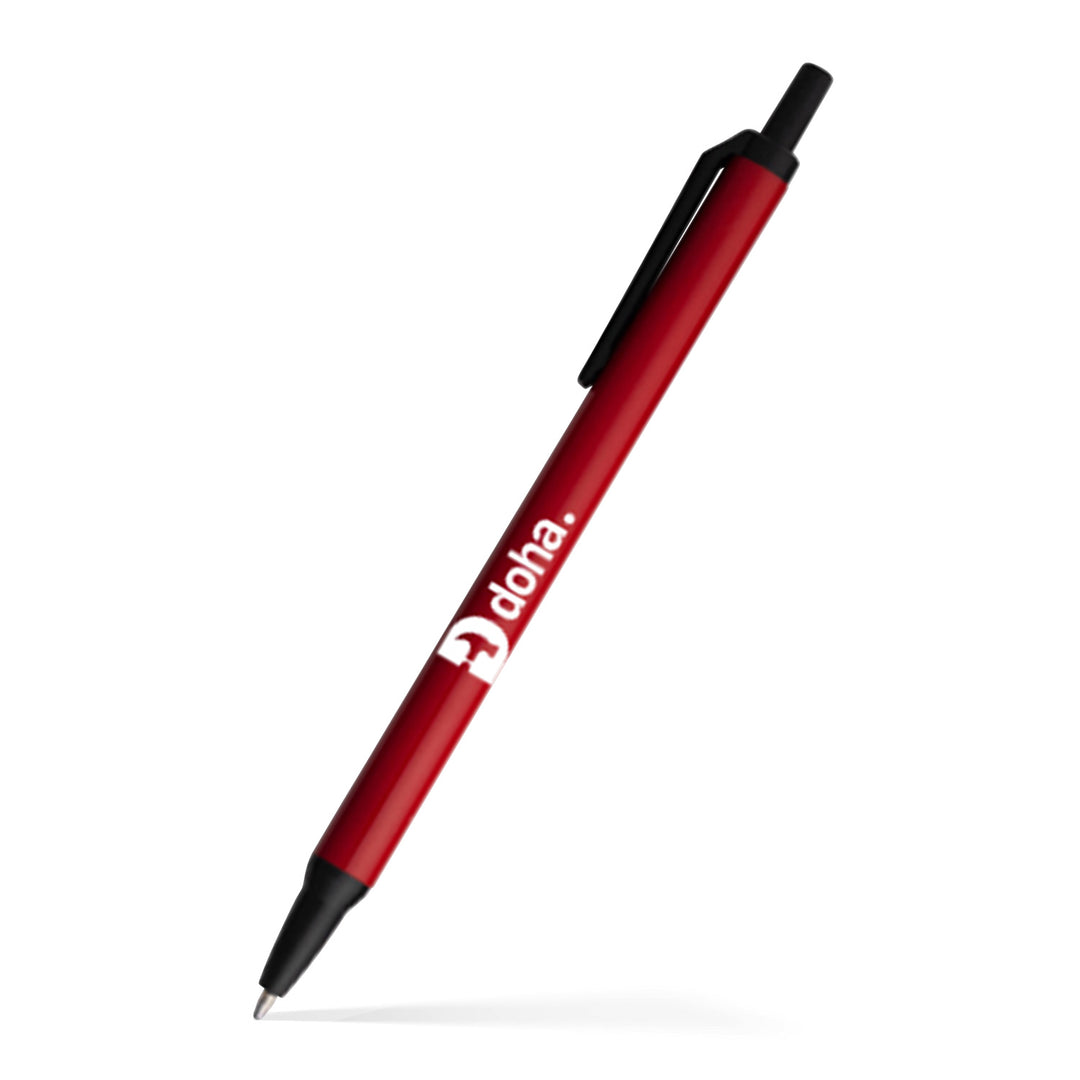 Amber Stick Click Pen