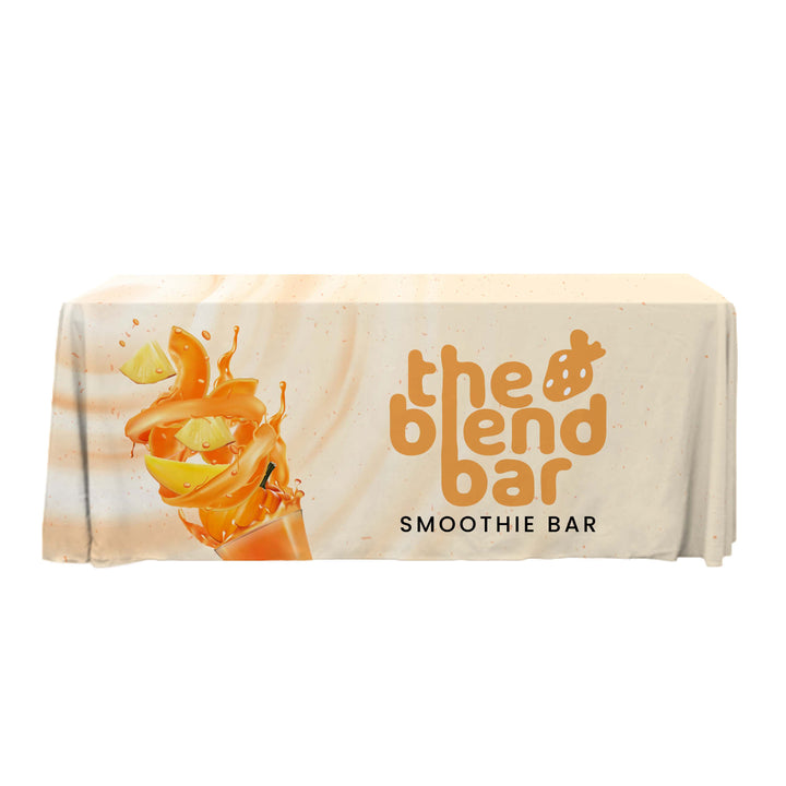 6 ft. Throw PolyPoplin™ Table Cover (Dye Sub Full Cloth)