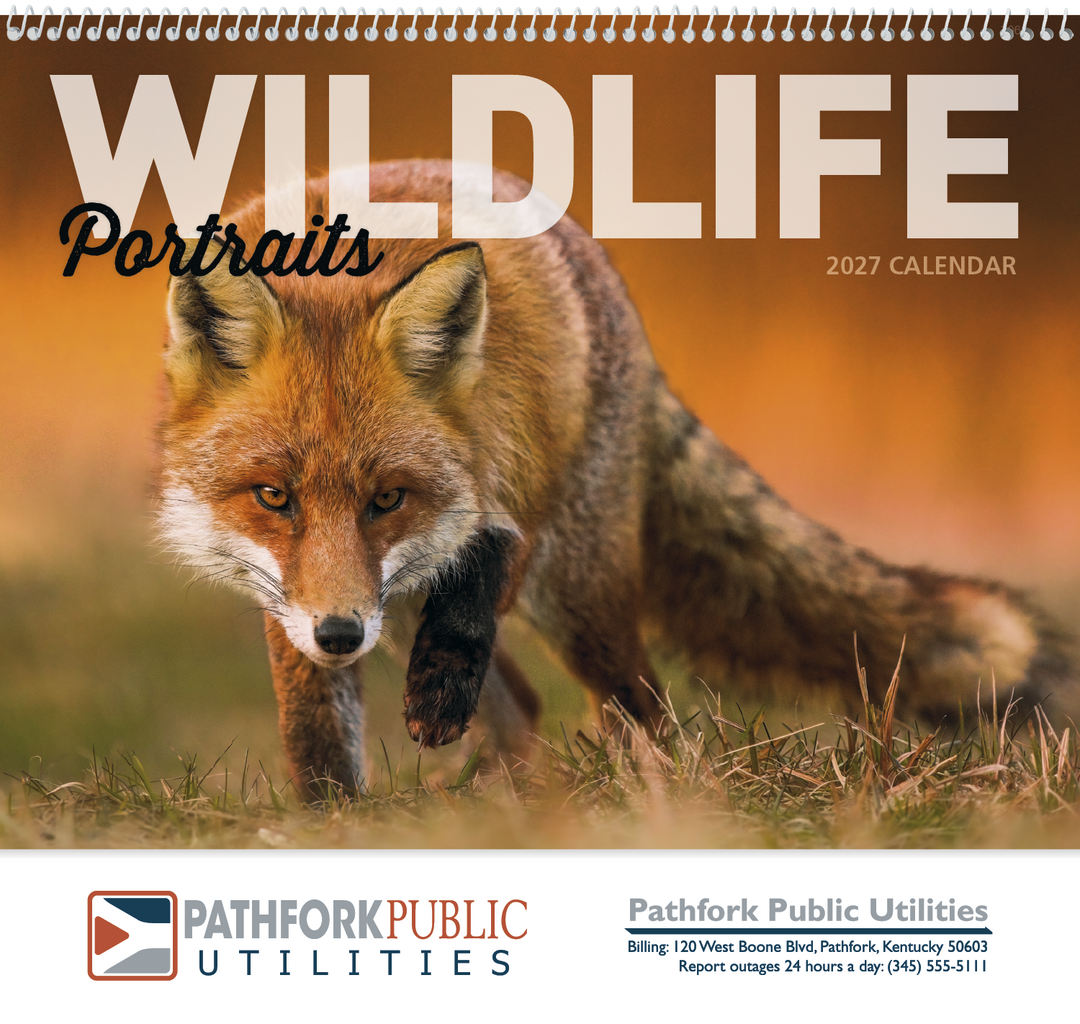 Good Value™ Wildlife Portraits - Spiral Calendar