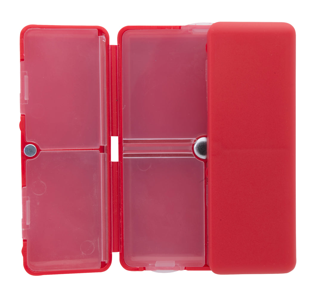 Good Value™ Magnetic Dual-Open Pill Box