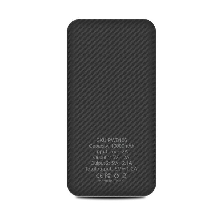 The Hegewisch Carbon Fiber 10000mAh Power Bank