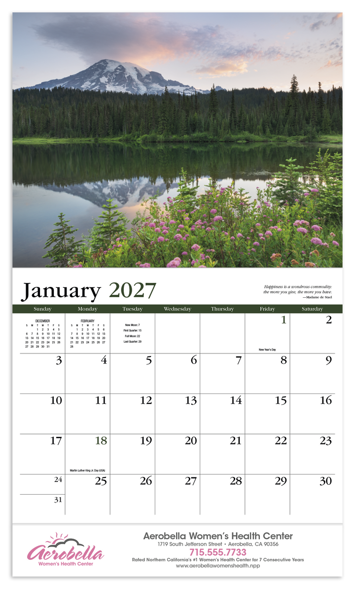 HotLine® Products Contemplations Appointment Calendar - Stapled