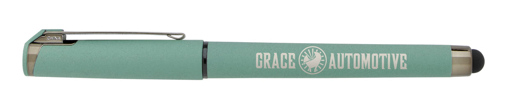 Good Value™ Cali Stylus Gunmetal Suede RABS Pen