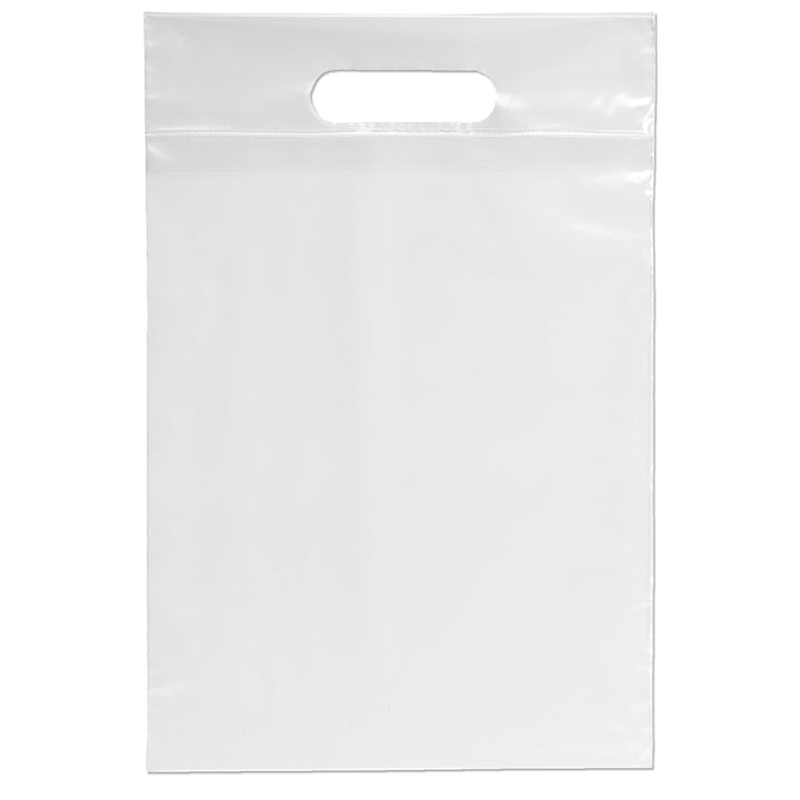 Die Cut Handle Bag - 9 1/2W x 14H - Flexo Ink Print