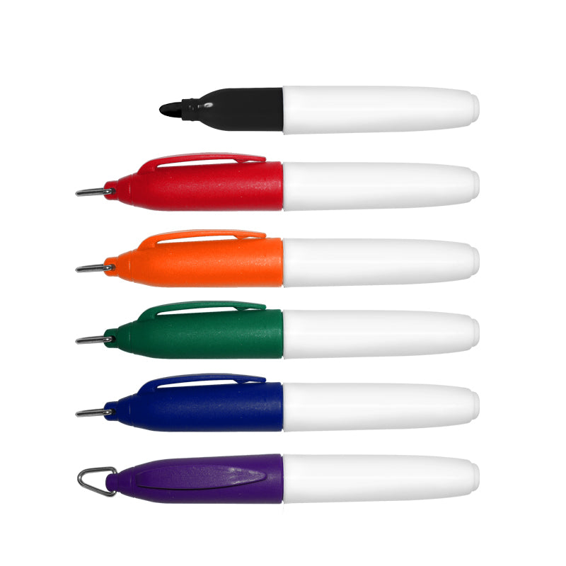 Mini Dry Erase Marker with Key Ring Cap