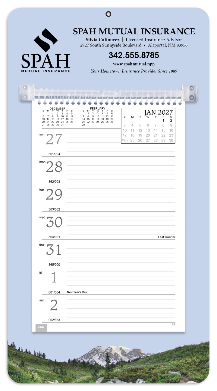 Triumph® Calendars Full-Color Weekly Memo Calendar