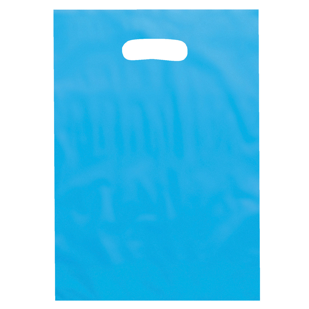 Aster™- Frosted Brite Die Cut Handle - Flexo Ink Print