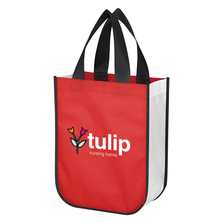 Lola Laminated Non-Woven Shopper Tote Bag