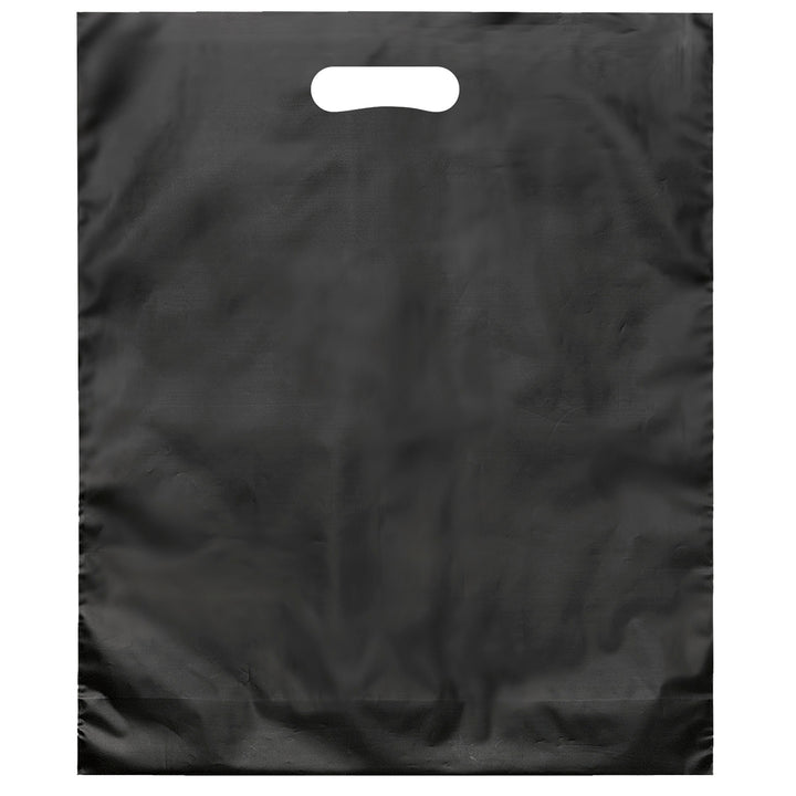Rose™- Frosted Brite Die Cut Handle - Flexo Ink Print