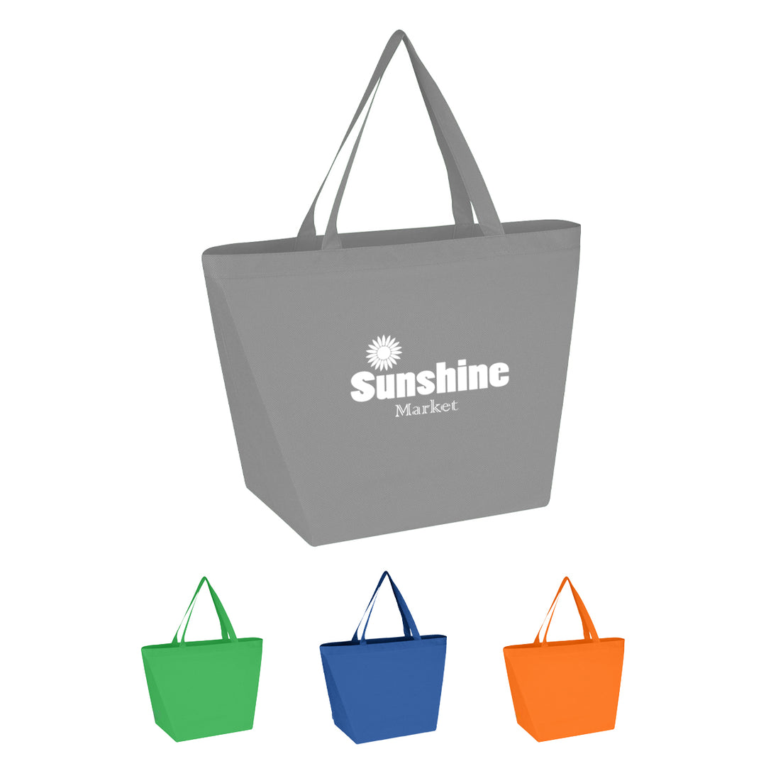 Non-Woven Budget Tote Bag With 100% RPET Material