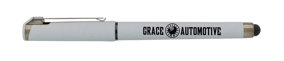 Good Value™ Cali Stylus Gunmetal Suede RABS Pen