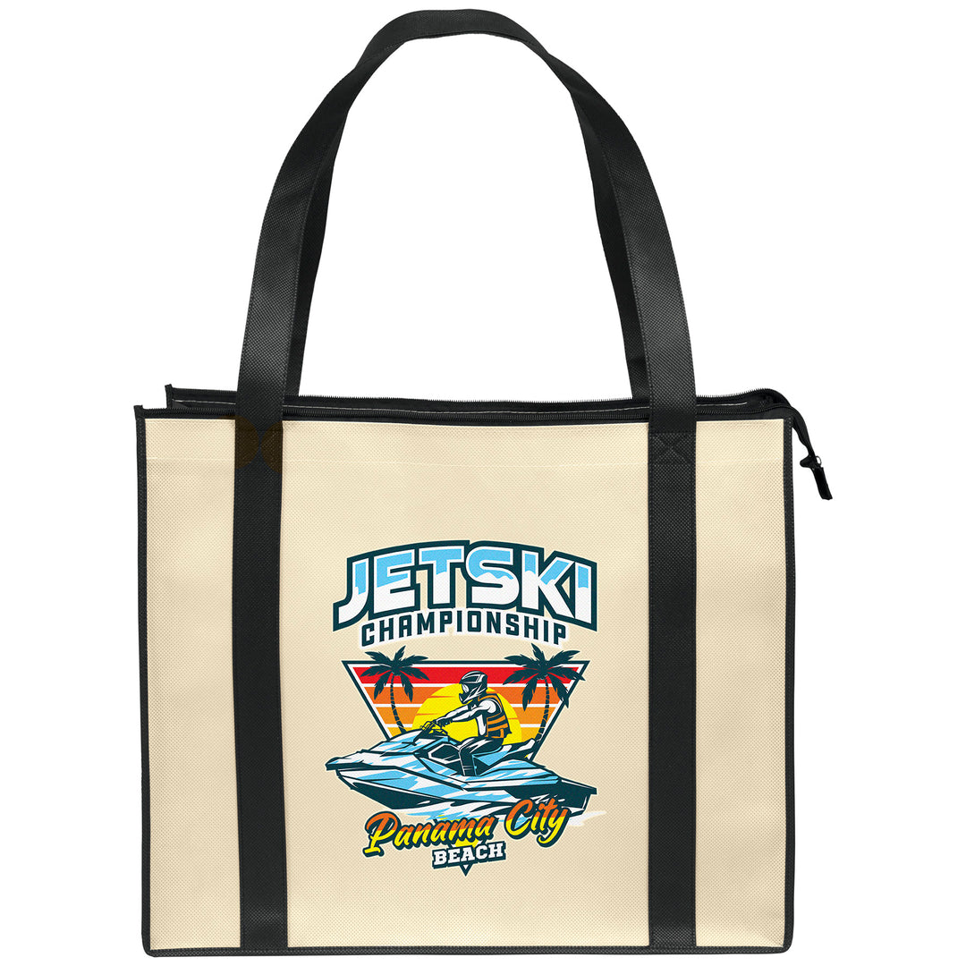 Del Mar - Zipper-Close Tote - ColorVista