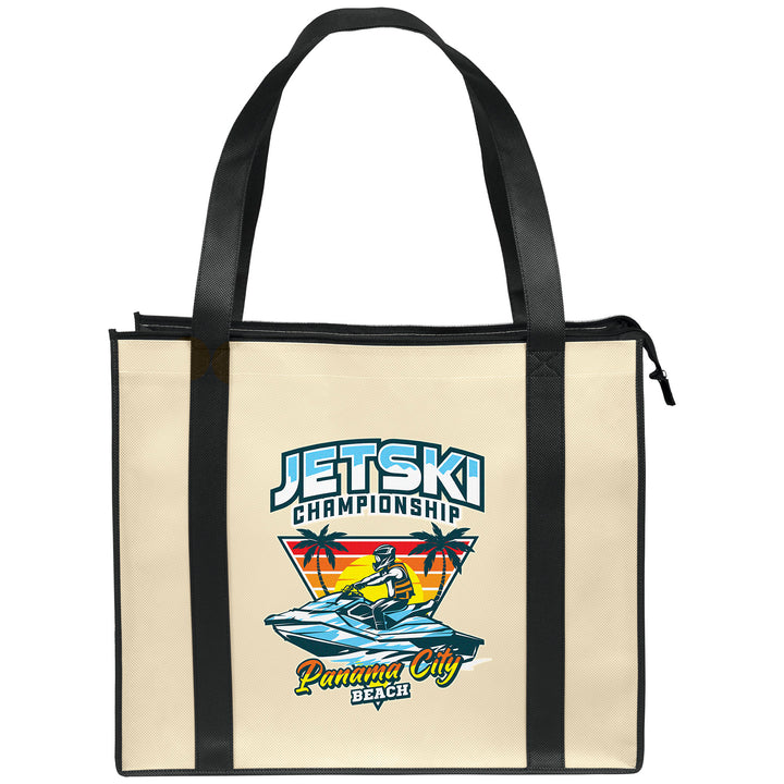 Del Mar - Zipper-Close Tote - ColorVista