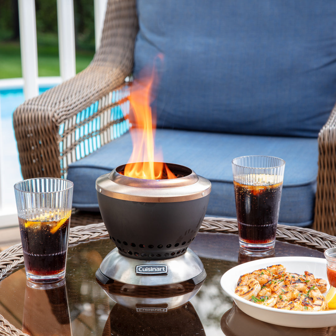 Cuisinart Outdoors® Cleanburn Smokeless Tabletop Fire Pit